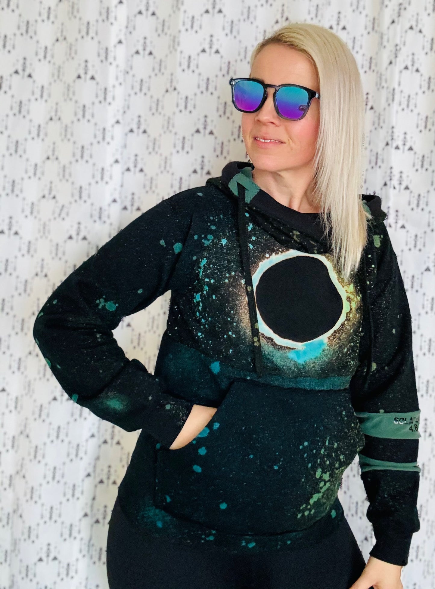 Solar Eclipse 02 Hoodie Size- Unisex XS/S