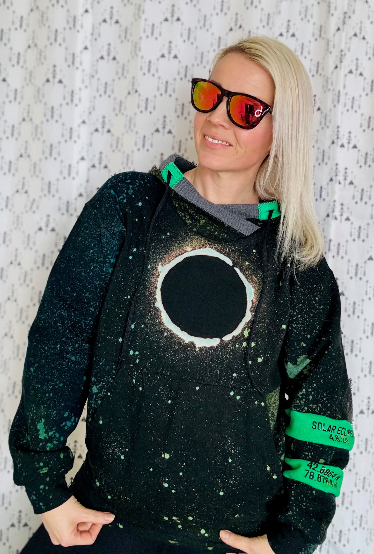 Solar Eclipse 03 Hoodie Size- Unisex S/M