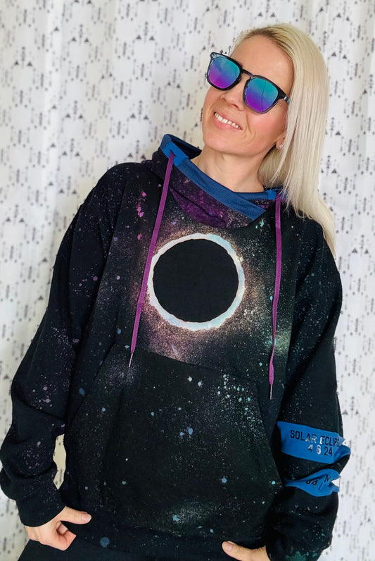 Solar Eclipse 05 Hoodie Size- Unisex M/L