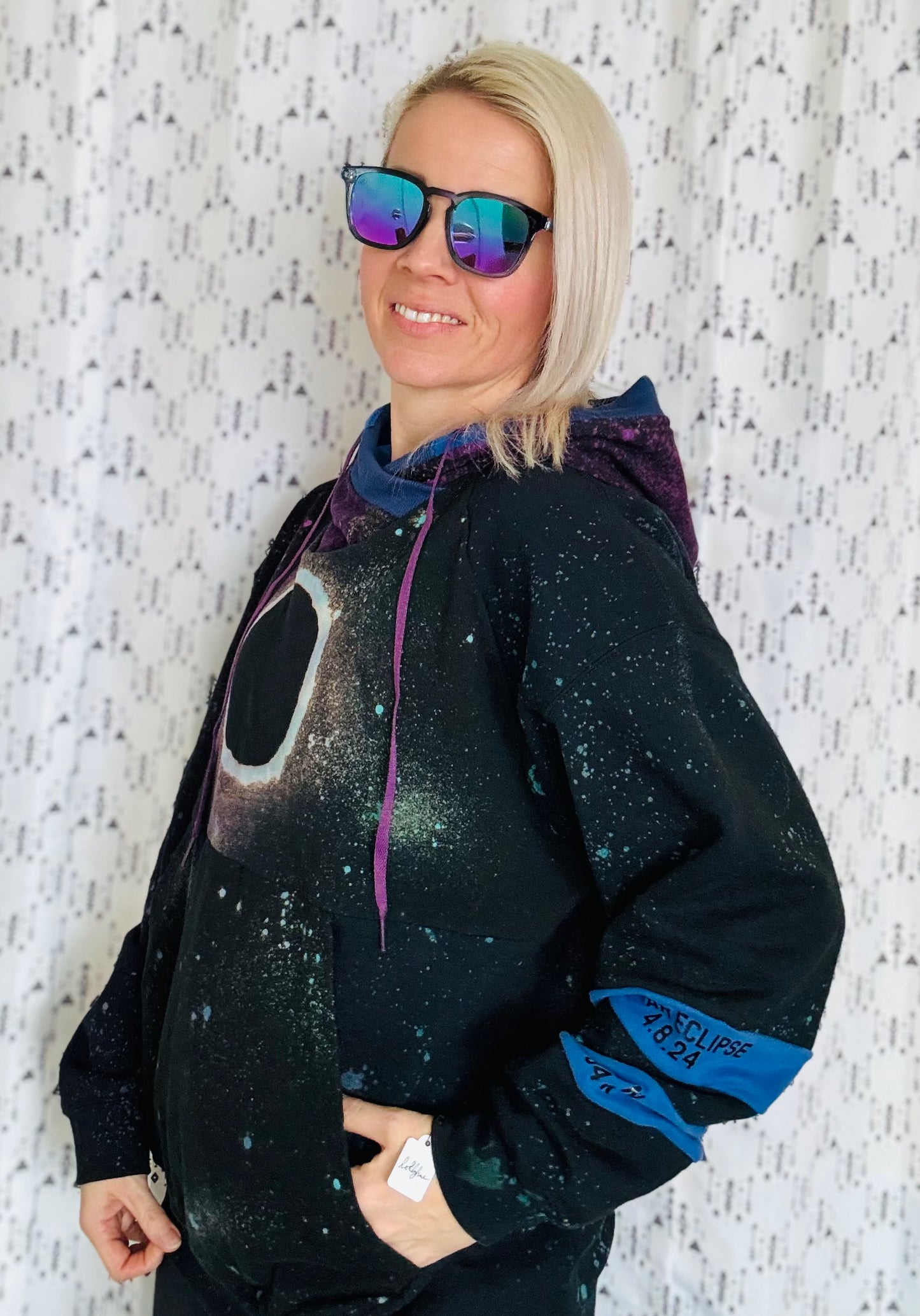 Solar Eclipse 05 Hoodie Size- Unisex M/L