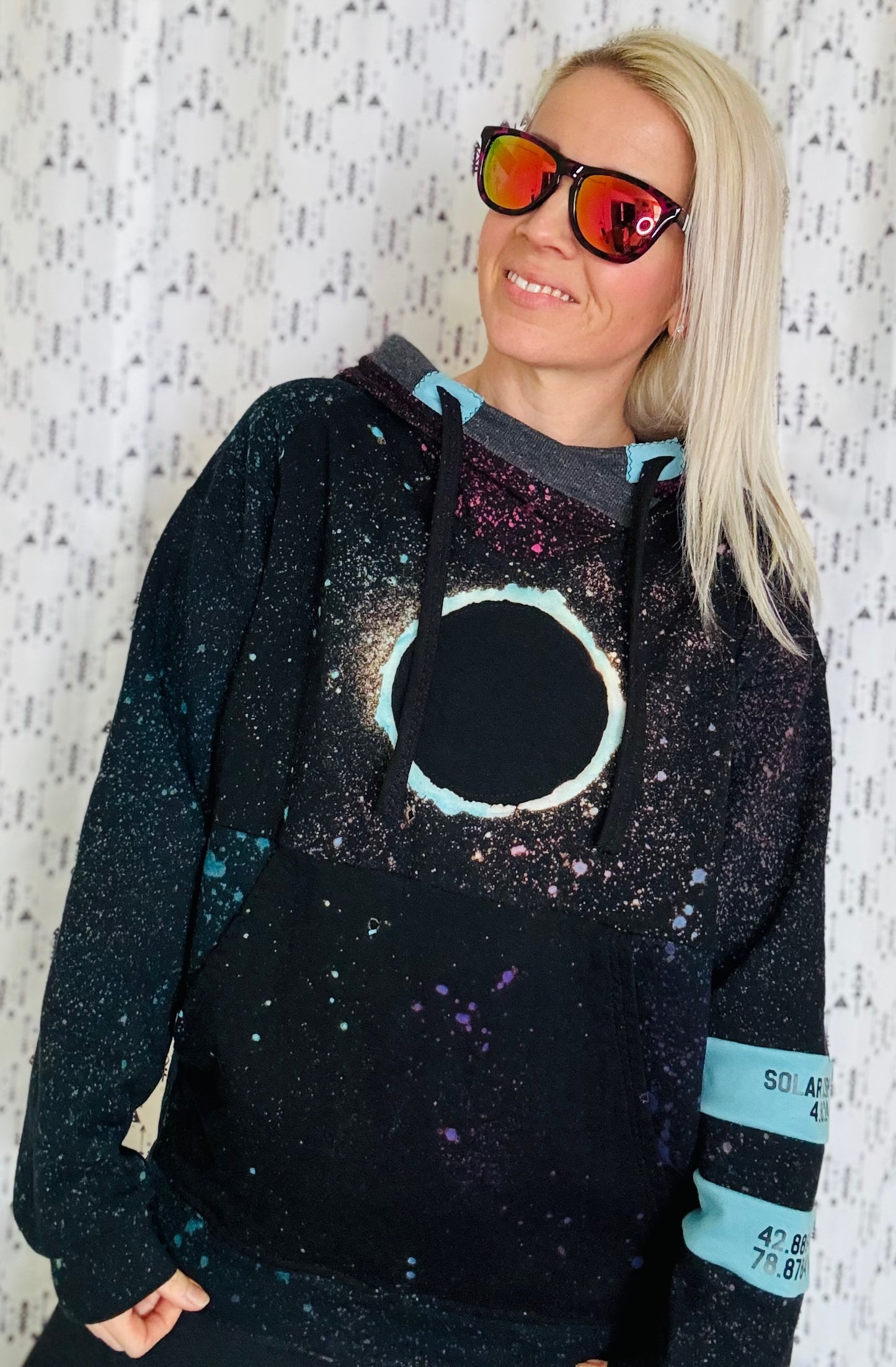 Solar Eclipse 06 Hoodie Size- Unisex M/L