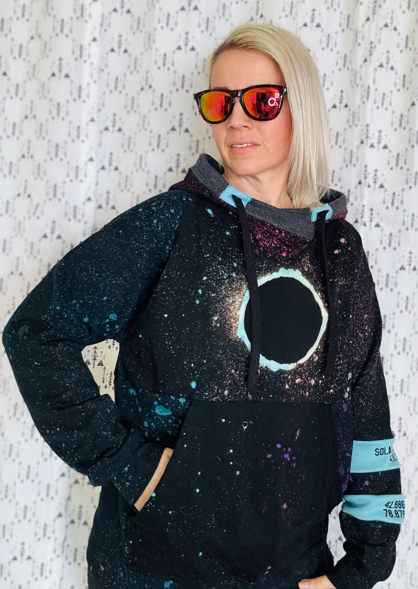 Solar Eclipse 06 Hoodie Size- Unisex M/L