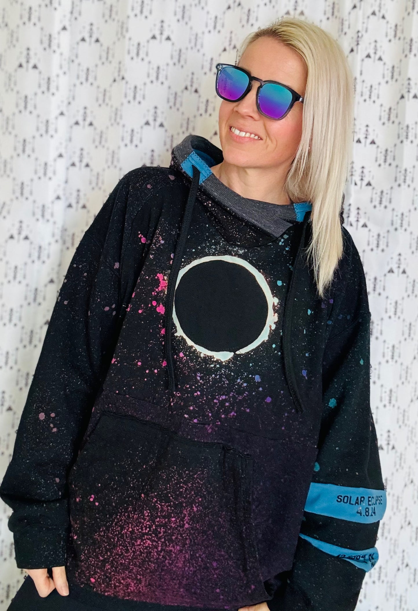 Solar Eclipse 07 Hoodie Size- Unisex L/XL