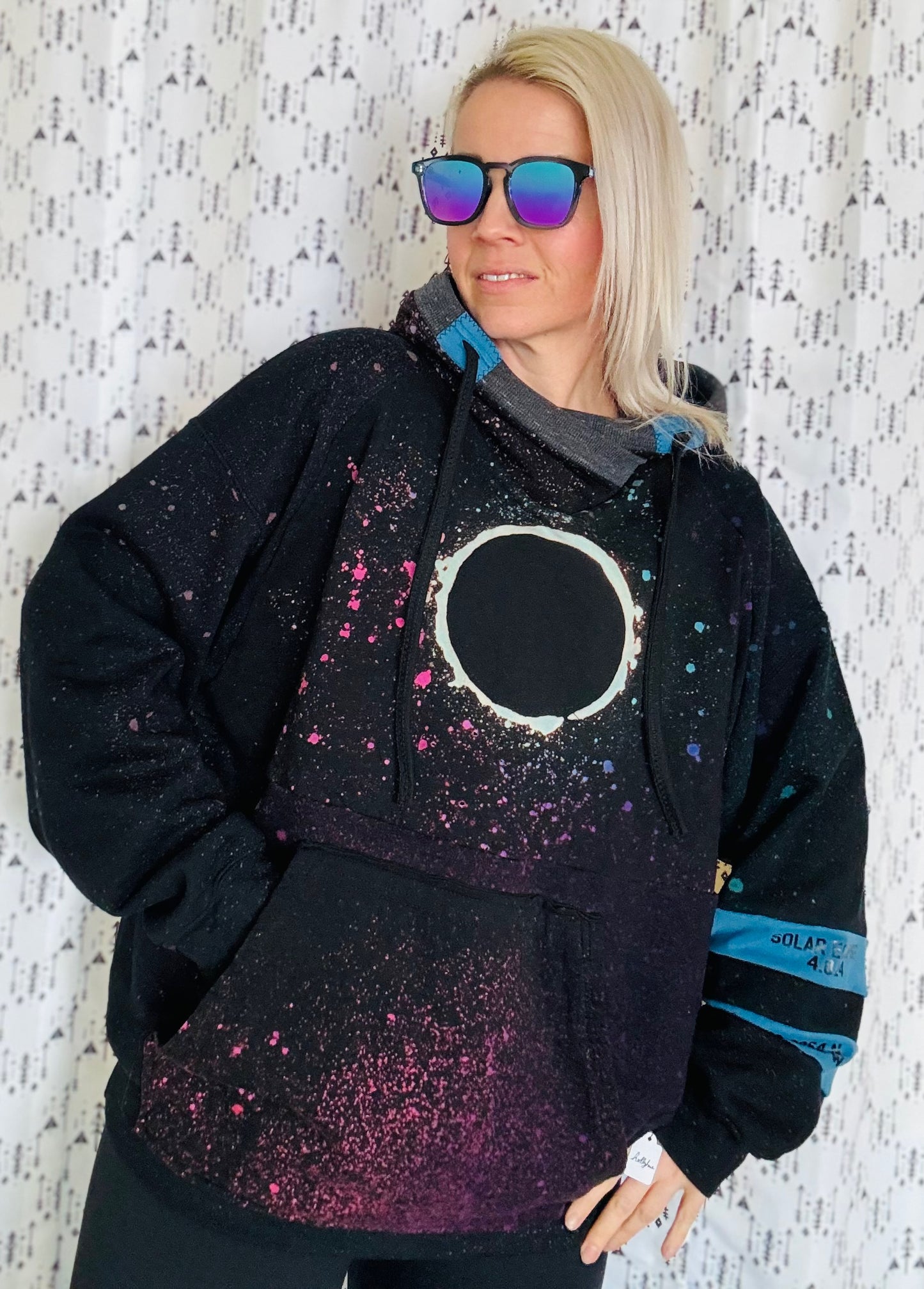 Solar Eclipse 07 Hoodie Size- Unisex L/XL