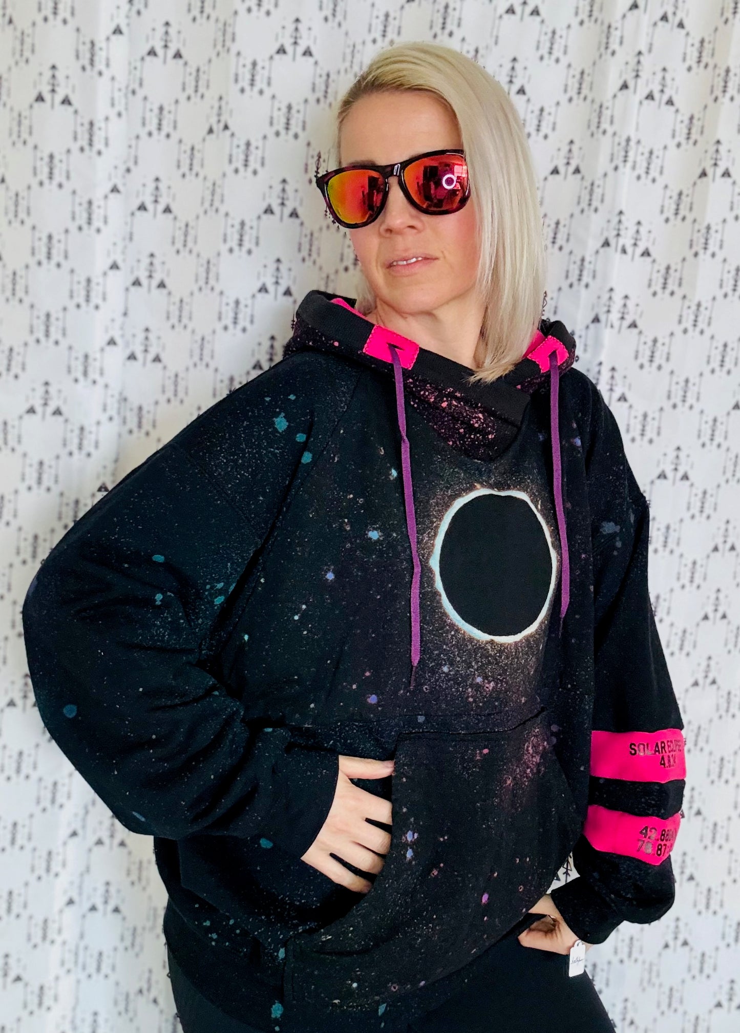 Solar Eclipse 08 Hoodie Size- Unisex L/XL