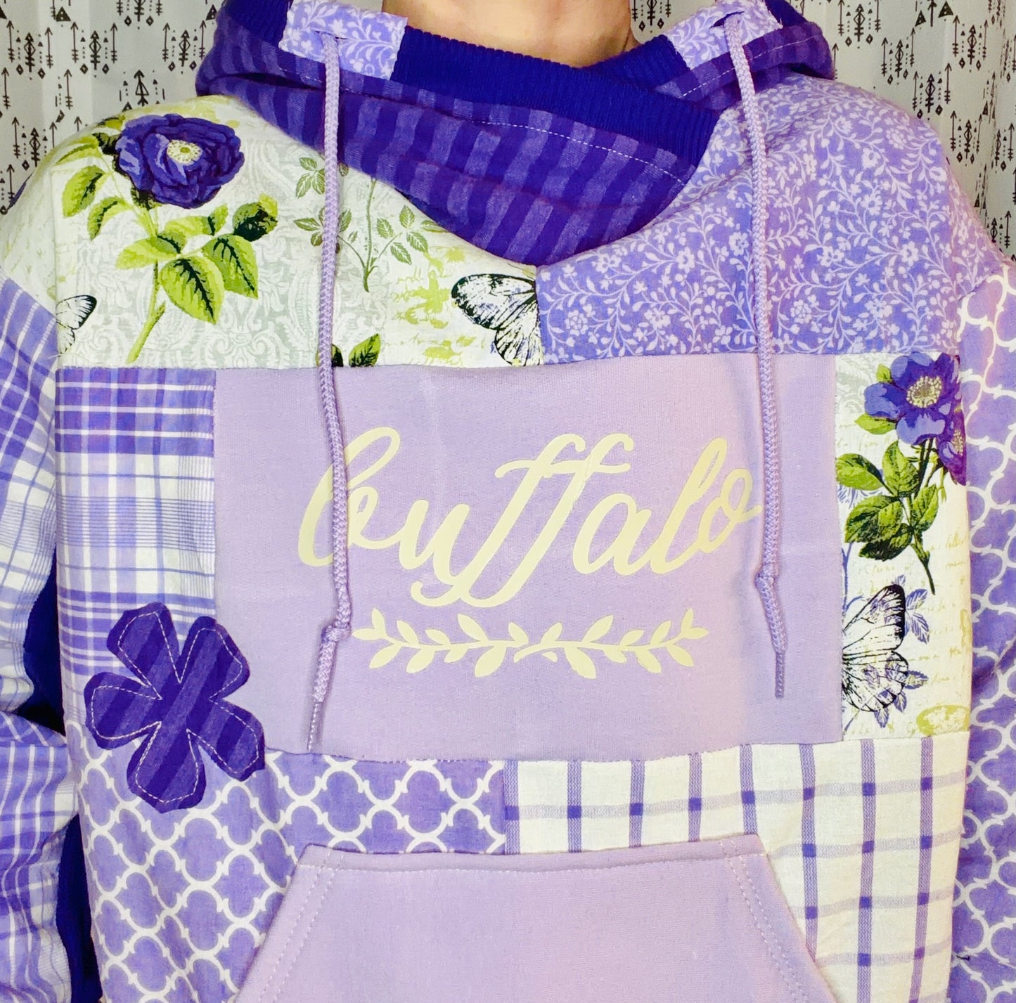 Purple Buffalo X Bridgerton Hoodie Size Women's- L/XL