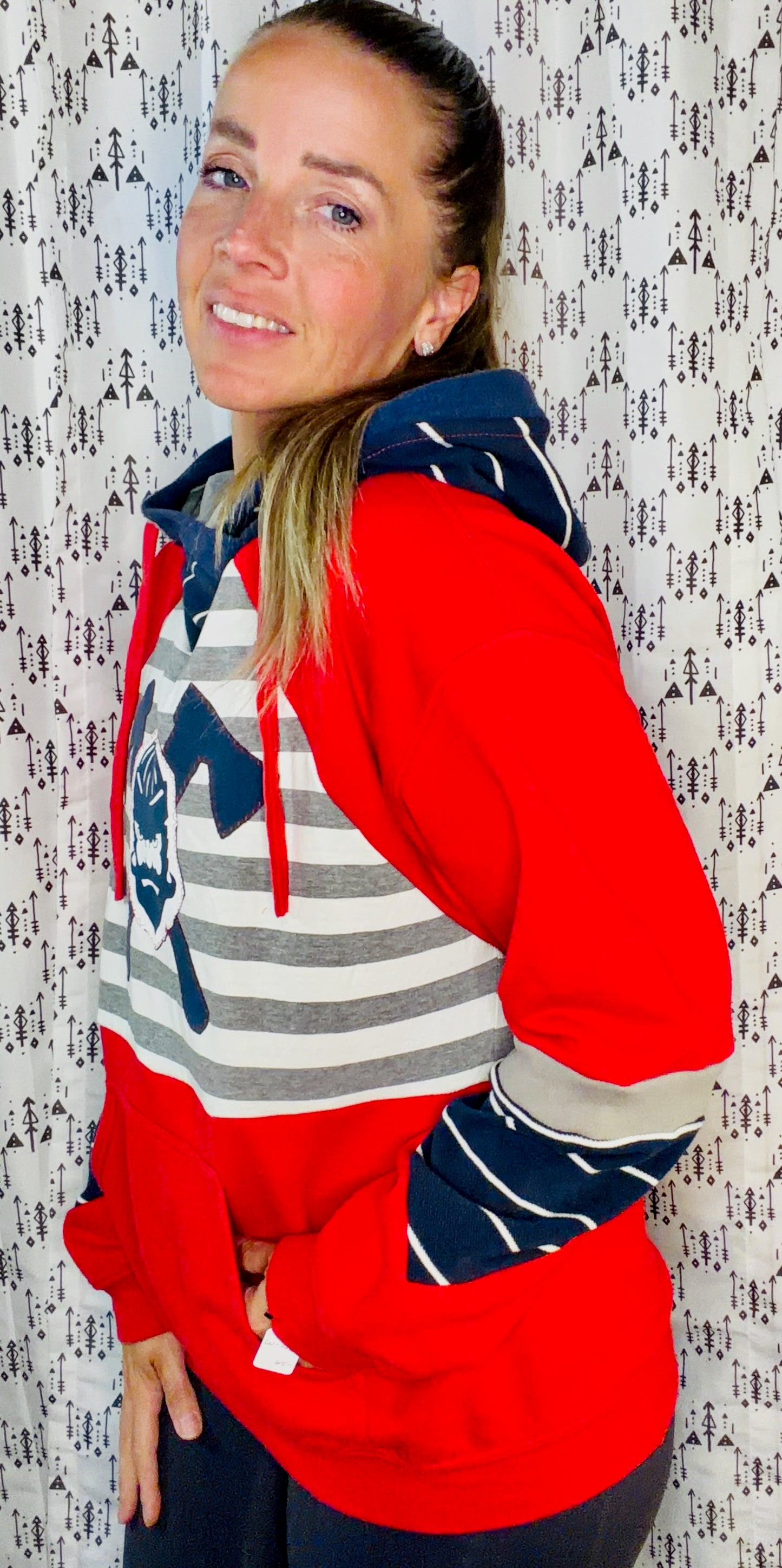 Red NT Hoodie Size Women's-L/XL