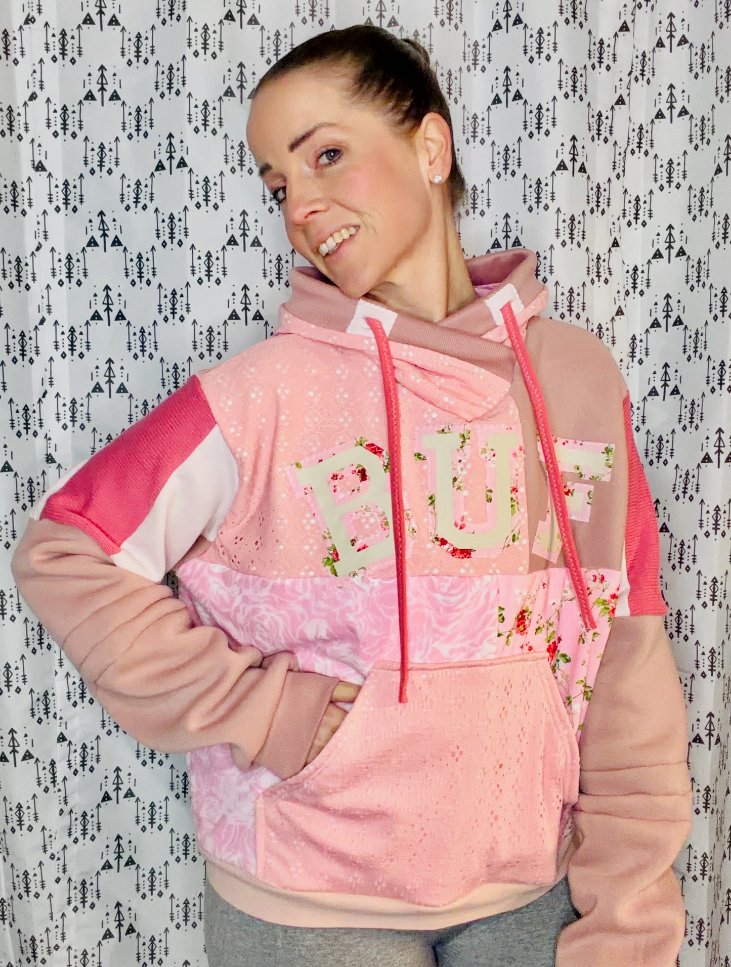 Pink Buffalo X Bridgerton Hoodie Size Women's-XL/2X