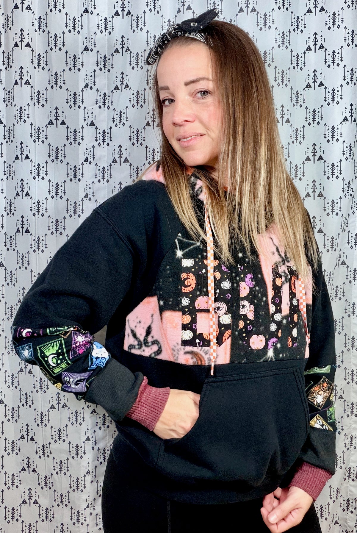 Black BUF Tarot Hoodie Size Women's- M/L