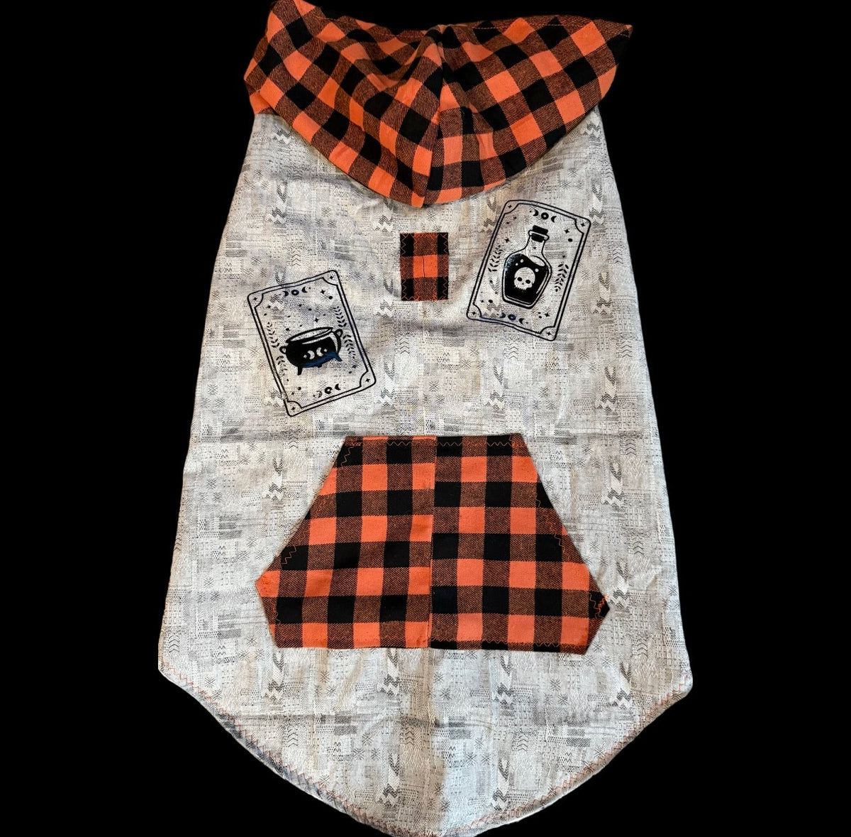 Mummy Halloween Dog Hoodie Size- XL