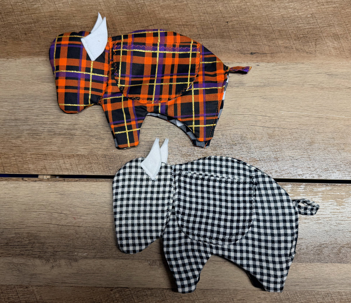 Buffalo Halloween Potholder Set