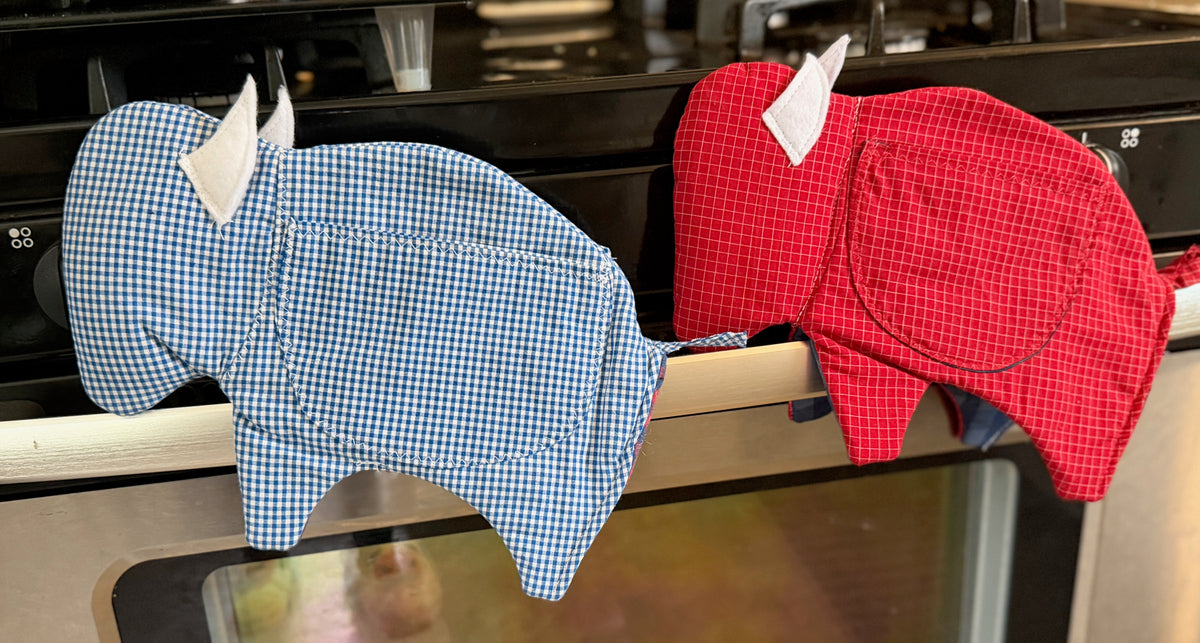 Buffalo Football Potholder Set