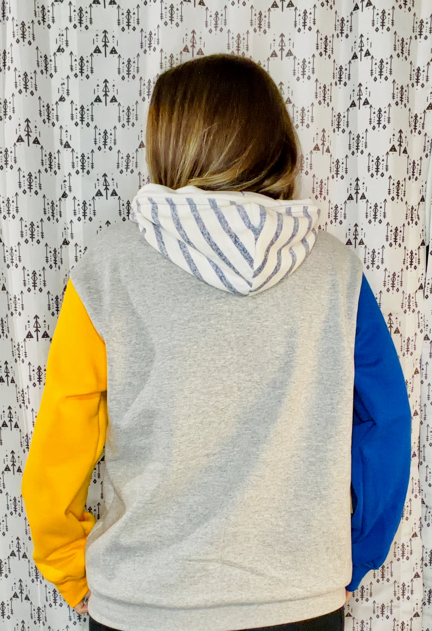 Grey BFLO Hockey Hoodie Size Unisex-M/L