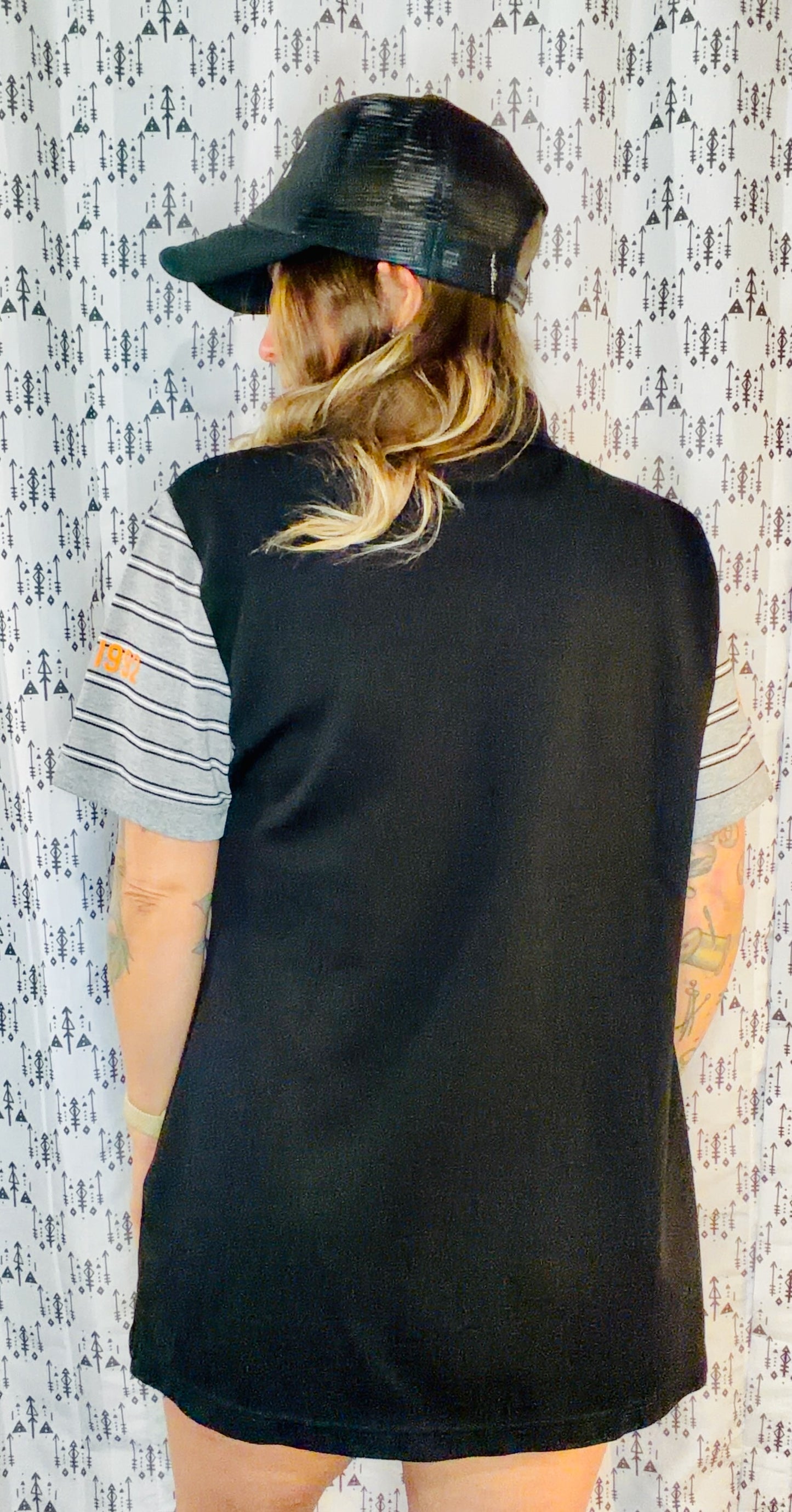 Black  BUF Lax Polo Dress Women's Size- L/XL