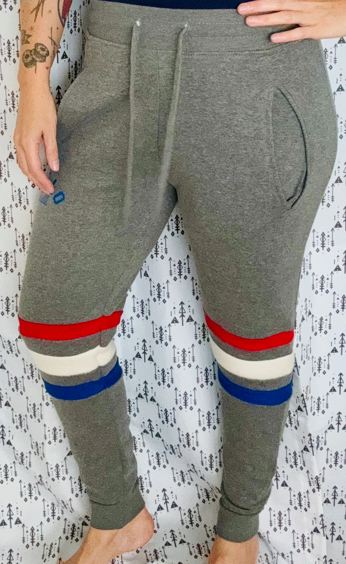 Grey Buffalo Football Joggers Size- Unisex XS/S