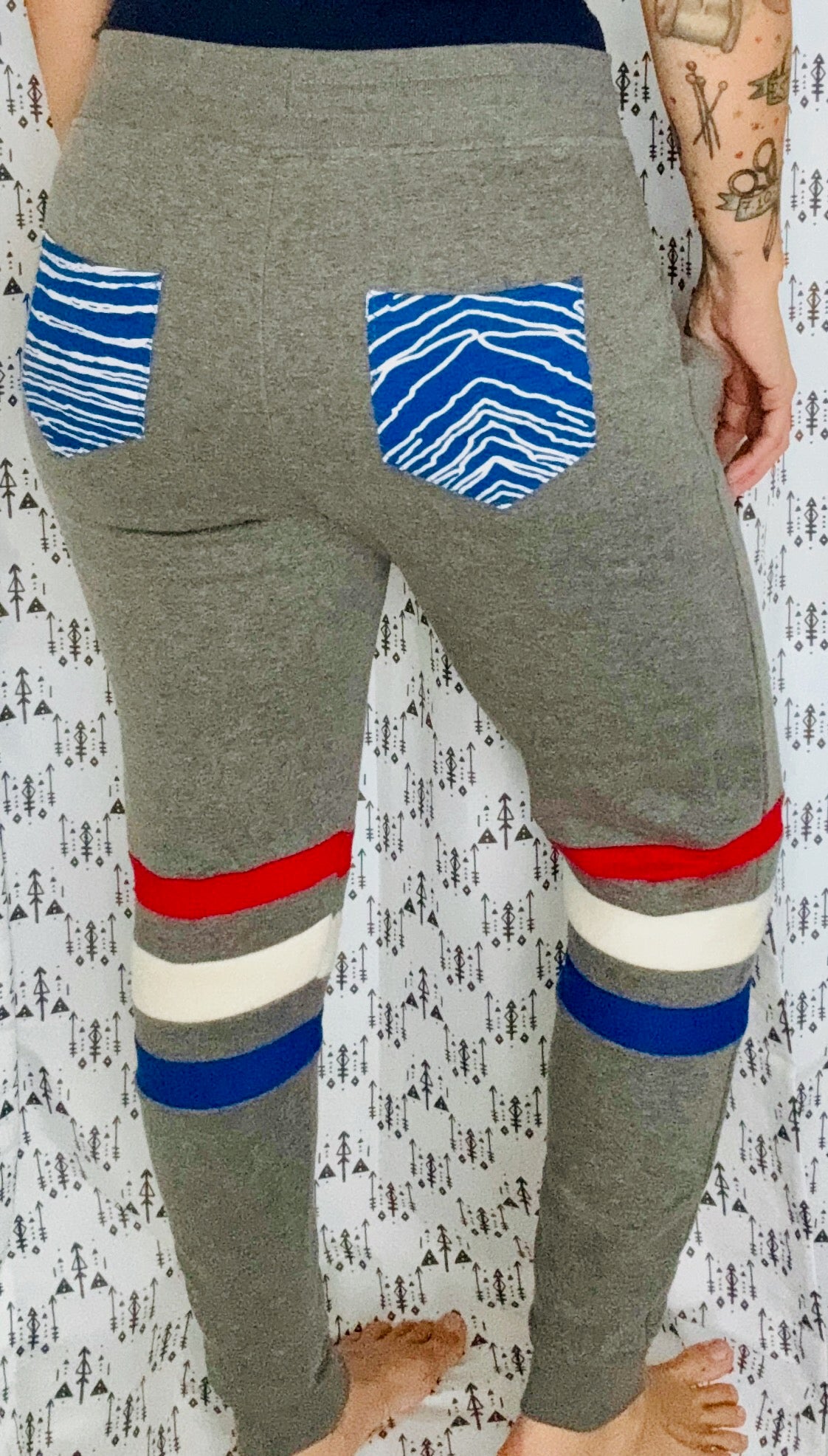 Grey Buffalo Football Joggers Size- Unisex XS/S