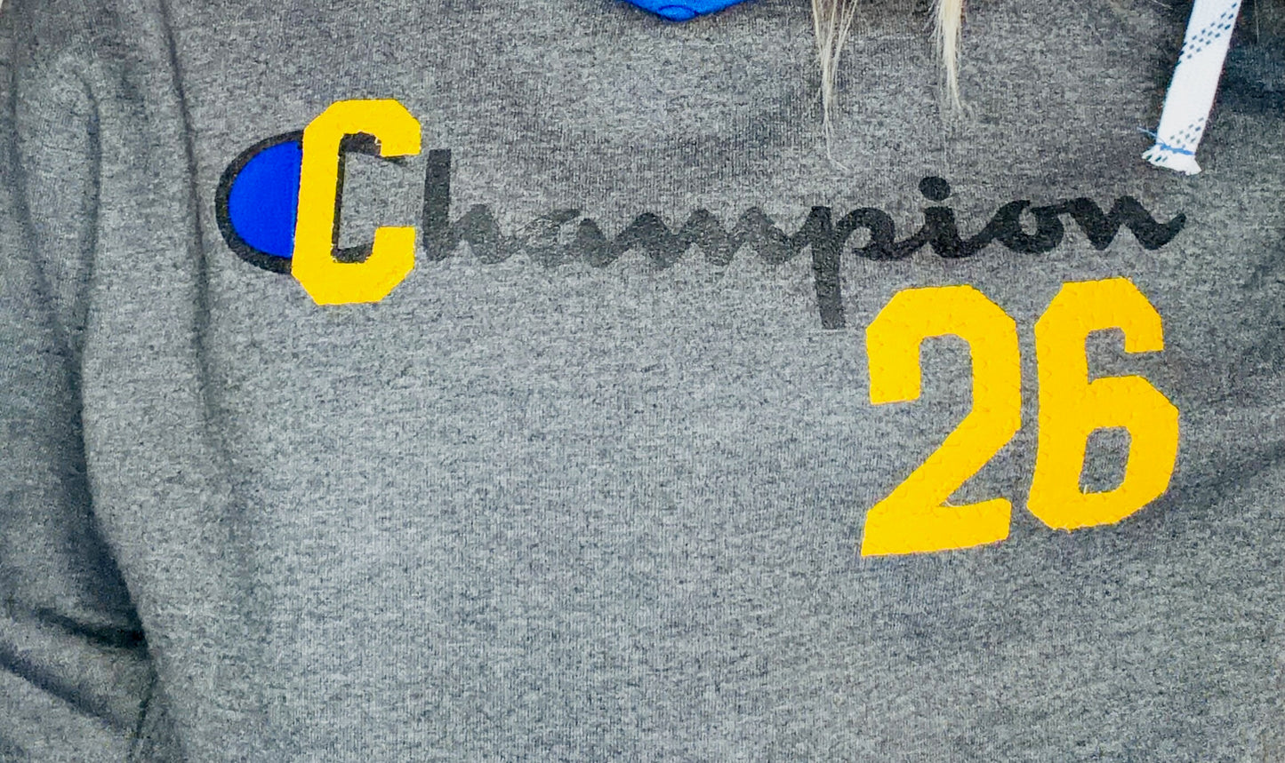 Buffalo Hockey #26 Dahlin Hoodie Size Unisex-S/M