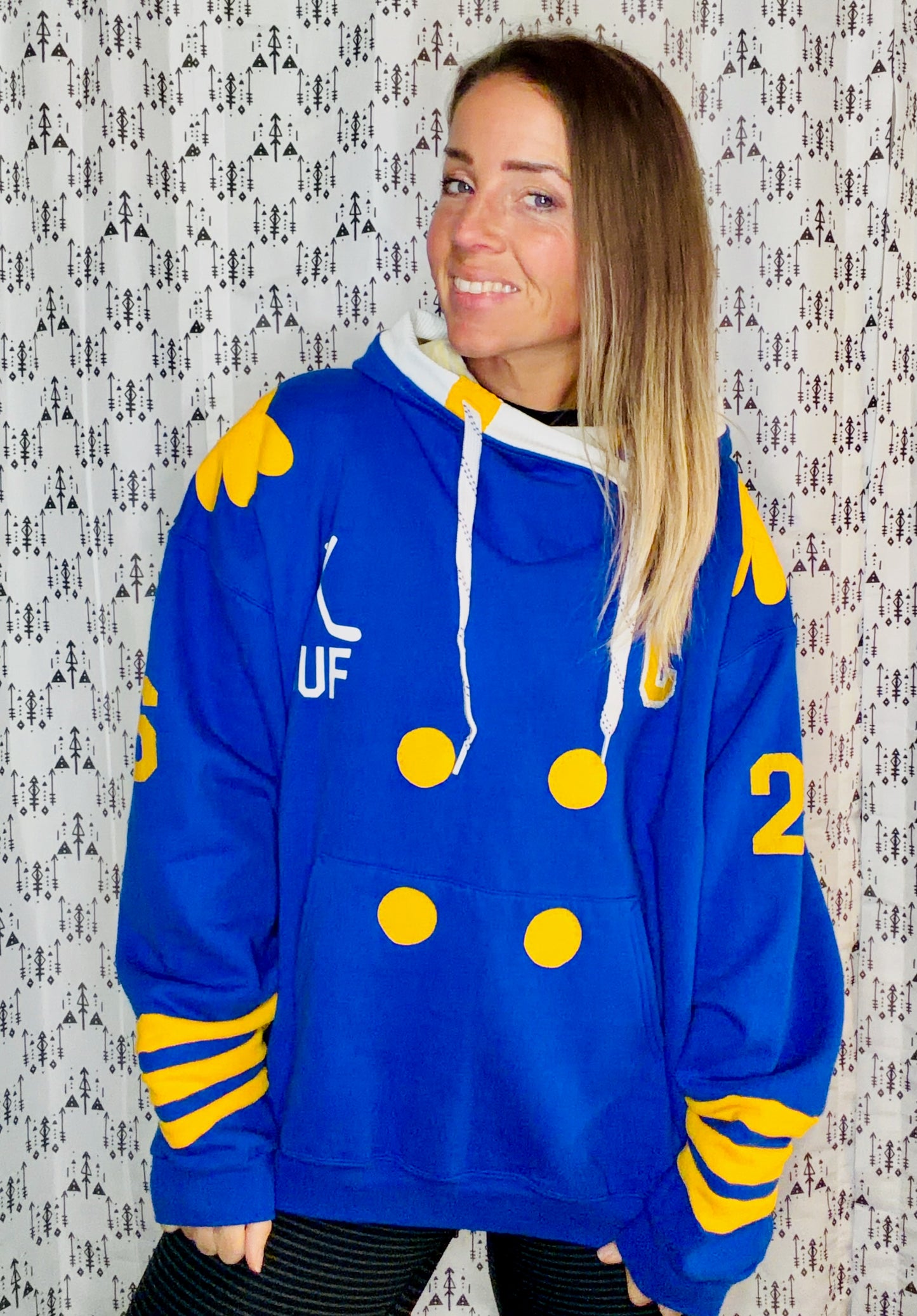 Buffalo Hockey Captain Crunch #26 Dahlin Hoodie Size Unisex-L/XL