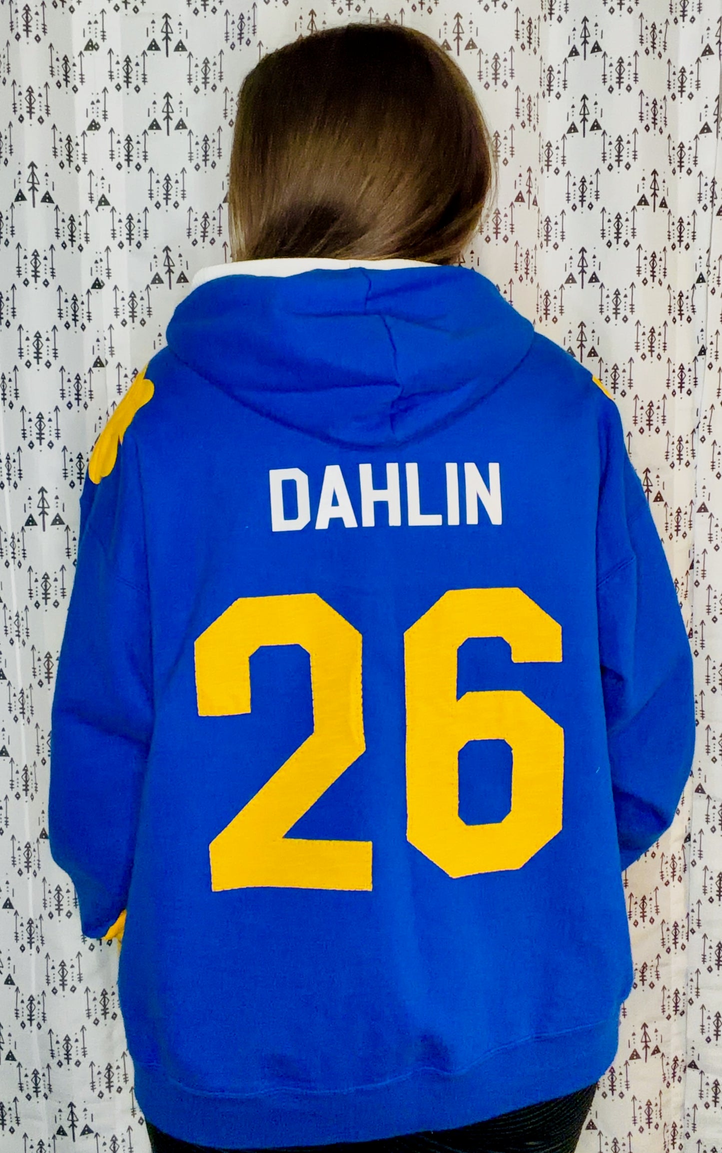 Buffalo Hockey Captain Crunch #26 Dahlin Hoodie Size Unisex-L/XL
