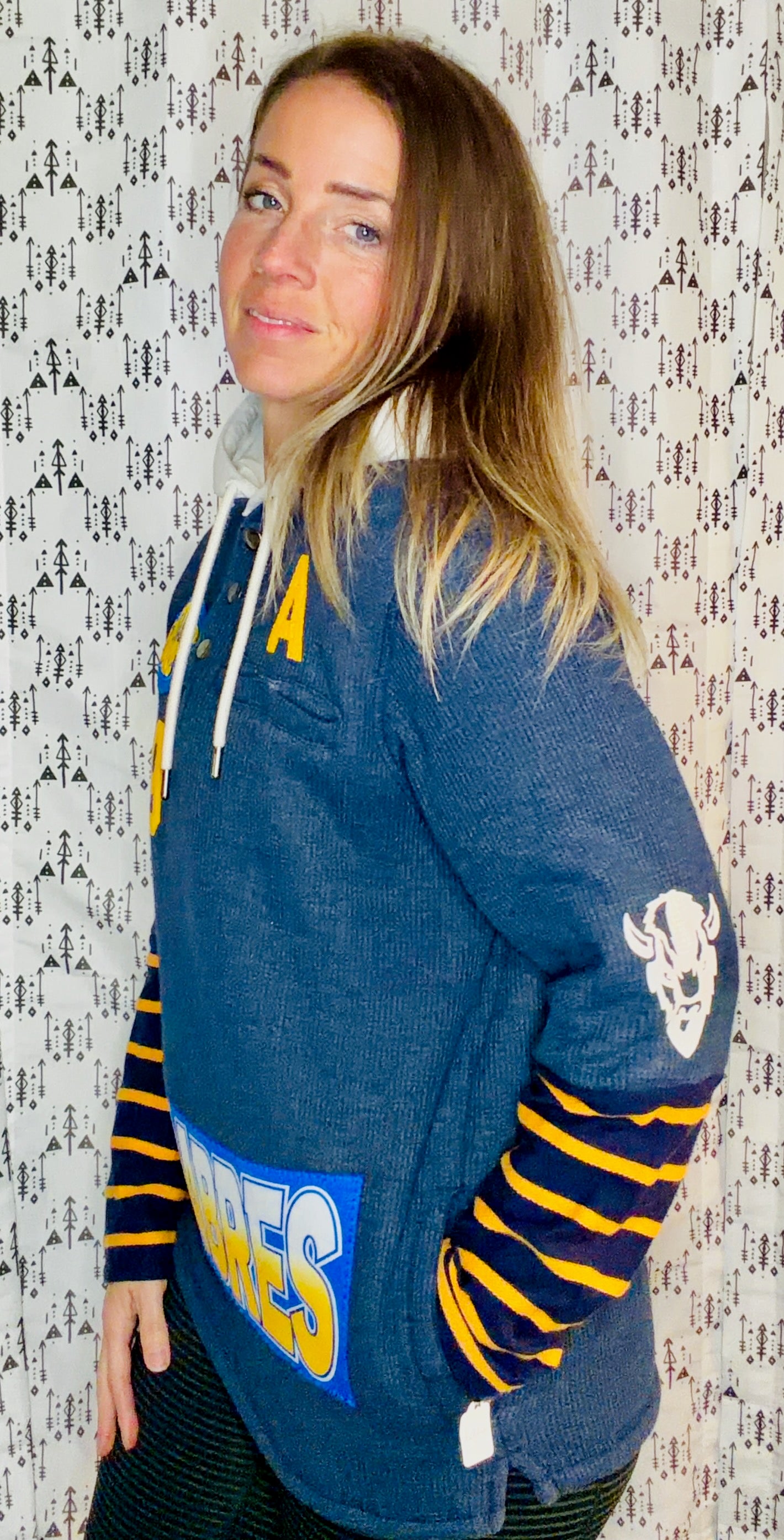Buffalo Hockey #89 Tuch Around Hoodie Size Unisex-M/L