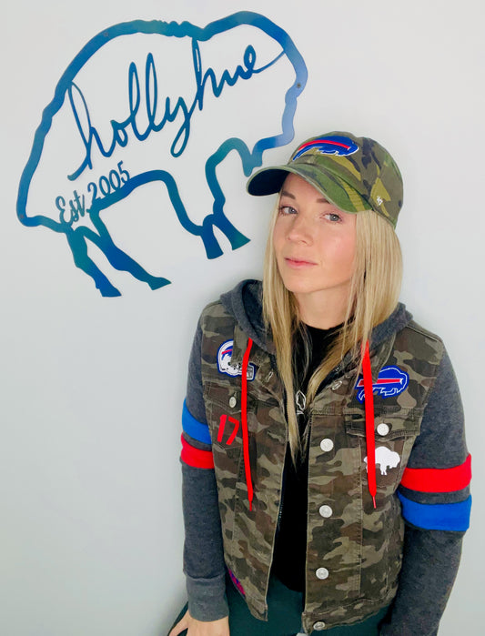 Salute to Service Camo Buffalo Jacket Size- Women's M