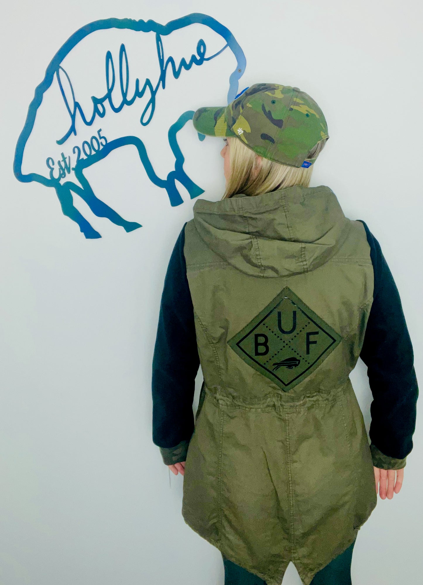 Salute To Service Green BUF Jacket Size- Women's M