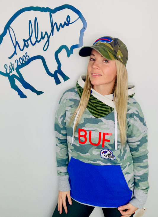 Salute To Service Light Camo BUF Hoodie Size- Women's L/XL