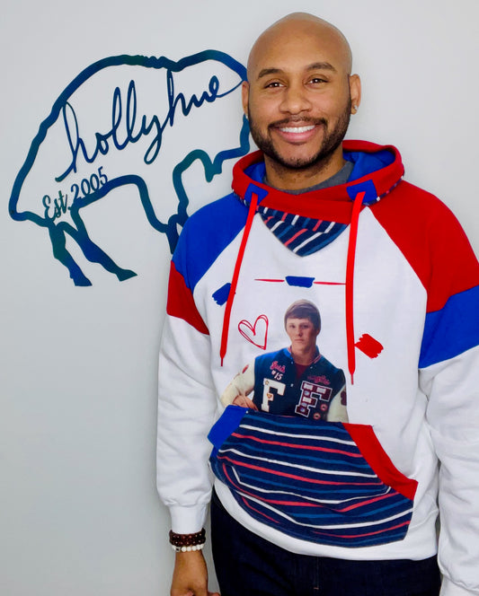 Josh Allen Varsity Hoodie Size- Unisex L/XL