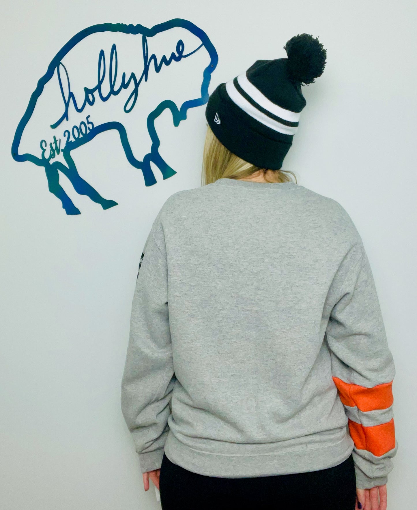 Grey Buffalo Bandits Crewneck Size- Unisex S/M